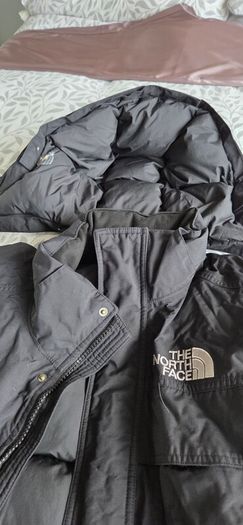 North Face hivent black padded 3/ Length ski Jacket