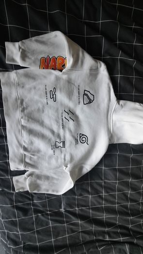 Naruto hoodie from Zara