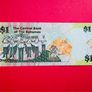 Bahamas   1  DOLLAR  2008 . Pick  71 .  Uncirculated Image 2