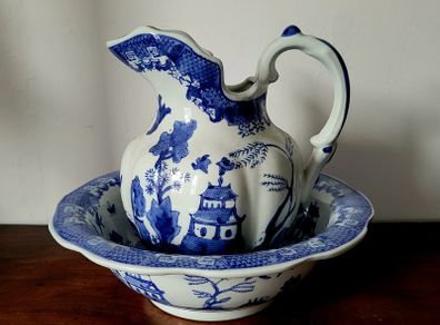 Antique Jug & Wash Bowl