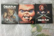 Childs Play 1-3 .4K UHD Set Collectors Editions Dolby Vision Dolby Atmos