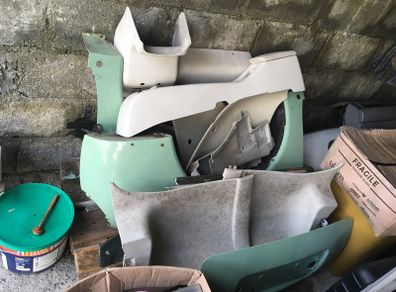 Nissan figaro interior plastics and front wings