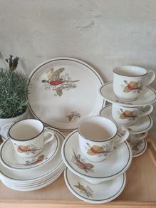 Tea Cups Saucers Plates Serving Plate