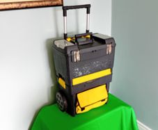 Stanley Tool Box on Wheels