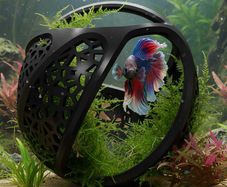 Betta Fish Cave Floating Hammock