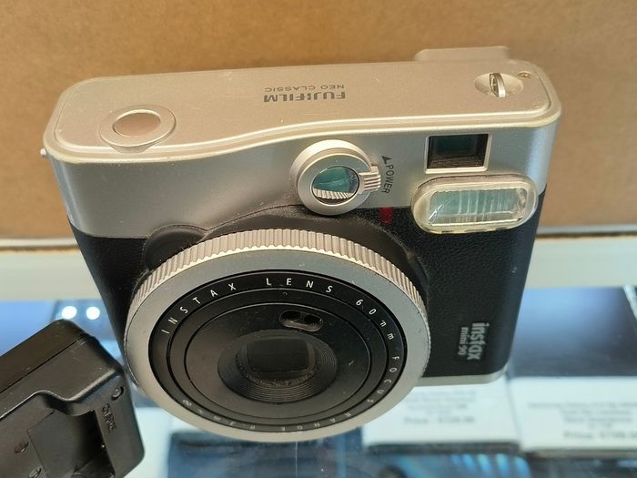 Fujifilm instax Mini 90 Neo Classic Instant Camera Black/ Silver