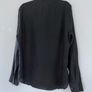 Hugo Boss Black Washed Linen Shirt Image 7