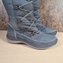 womens CLARKS WAVE WALK gore tex and wool high winter boots pull on Size UK 8 D EU 42 Image 3