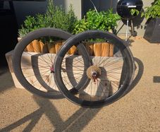 Carbon Wheelset Rim Brake Tubular 700c