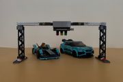 Lego Speed Champions 76898 Formula E Panasonic Jaguar Racing GEN2 Car &amp; Jaguar I-PACE eTROPHY (Built)