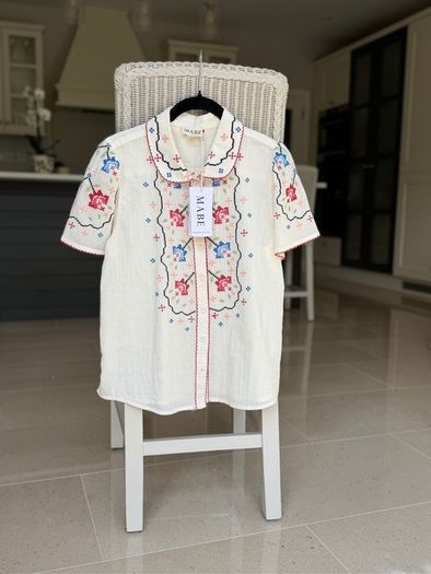 M.A.B.E. Apparel Ruby Blouse Brand New