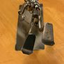 Nuts and bolts sculpture "Diver" - Handmade ornament figurine. Scuba Diver & fish - Vintage Ornament Image 3