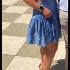 Blue Occasion Mini Dress