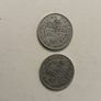 Pair 1940 GB half crown 50% silver Image 3