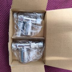 Brand New Manissa Milano Straight Chrome Radiator Valves 15mm