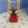 Vintage Swinging Monkey Image 3