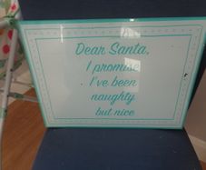 Christmas Work Top/Chopping Board for Sale