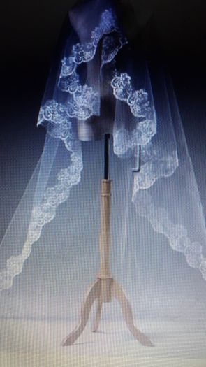 Long Chapel Length Bridal Veil