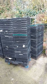 Heavy duty stacking crates 2 euro each