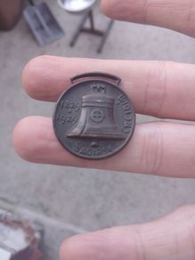 Official Irish Catholic Emancipation Centenary Commemorate Badge