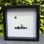 custom made Sea glass & Pebble pictures Image 3