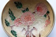 Antique 1960's Cloisonne Dressing Table Set