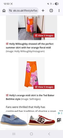 Ted Baker Bethhie Skirt - Orange - Size 3 UK 12 - BNWT RRP 155