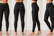 Women's Black Sports Leggings  Sizes 12-14