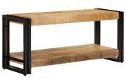 TV Cabinet 90x30x40 cm Solid Mango Wood