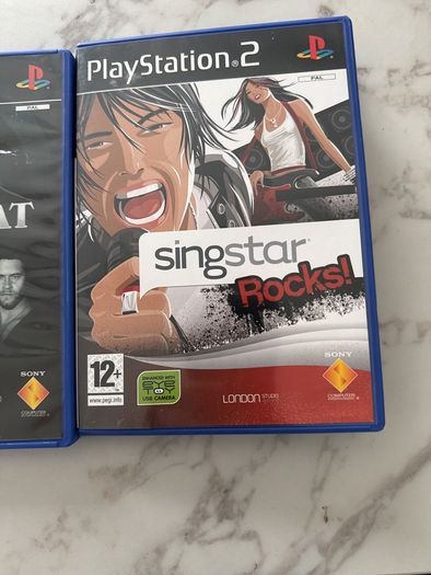playstation 2 sing star (x3)