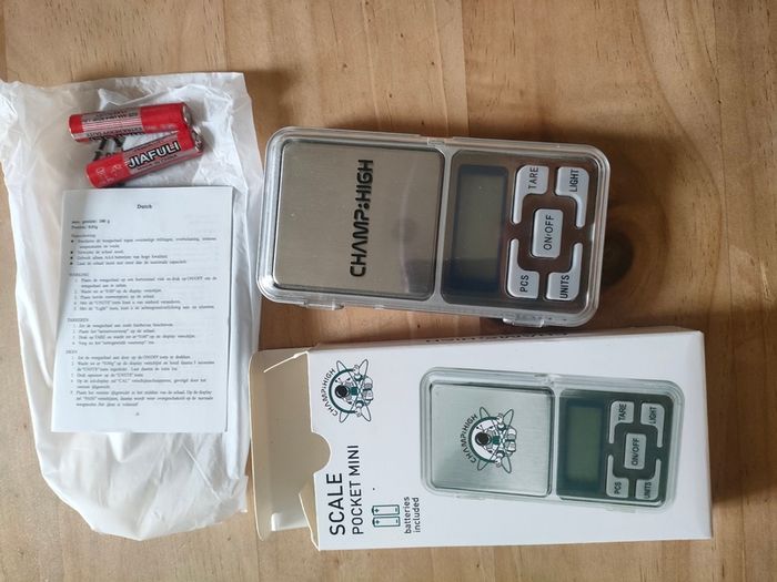 Mini scales CHAMP HIGH Scale pocket mini