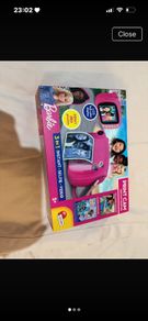 Barbie print camera