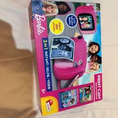 Barbie print camera