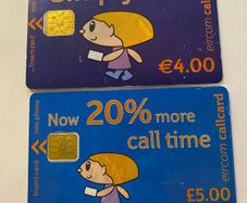 call cards overprints