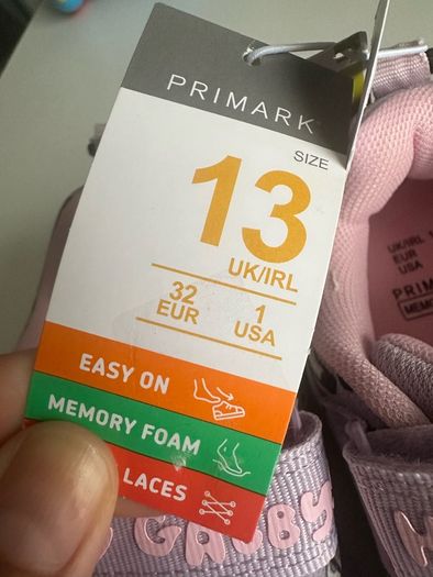 Girl's sneakers size 13