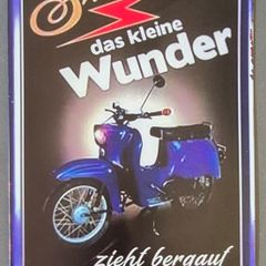 Vintage Style metal sign, Vertigo, motorbike/scooter advertisement .