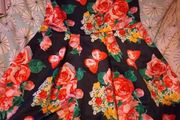 name it black floral dress, 12 yrs
