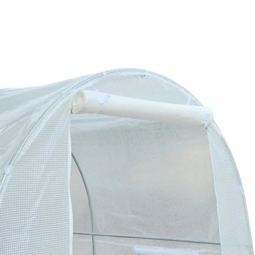 250Lx200Wx200H cm Walk-in Greenhouse-White (FREE SHIPPING)