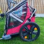 double bike trailer Image 2