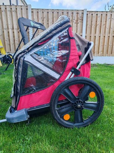 double bike trailer