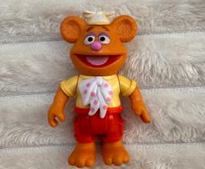 Disney Junior Muppet Babies Fozzie Bear approx. 3" Used Please see photos