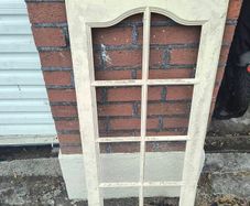 Vintage Pine Press Doors