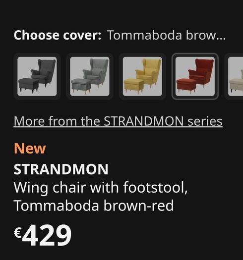 Armchair with Footstool