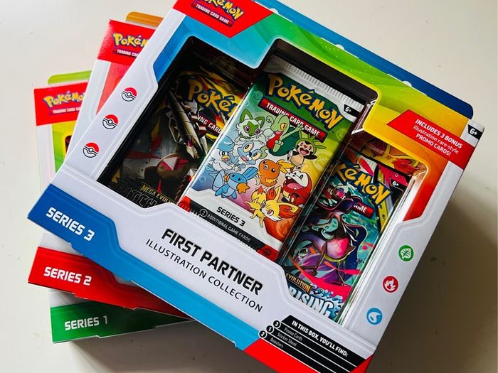 Pokemon First Partner Illustration Collection Complete Series 1 2 3 NEW