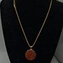 Vintage 9ct yellow gold tiger eye necklace Image 4