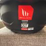 MT Helmets Cosmo open-face helmet, matte black/red, size [M], sun visor, like new Image 4