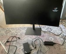 Samsung 34" Curved Monitor and ThinkPad Dock Combo