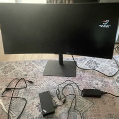 Samsung 34" Curved Monitor and ThinkPad Dock Combo