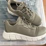 Skechers BOBS Waterproof Trainers, Sneakers, Khaki Green Image 2