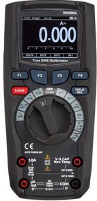 Amazon Basics Heavy Duty Digital Multimeter with 50,000 Counts Colour TFT LCD Display True RMS CAT IV 600V Black